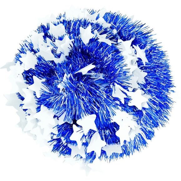 5 ft. Pop Up Christmas Tinsel Tree Collapsible wit - Picture 2 of 4